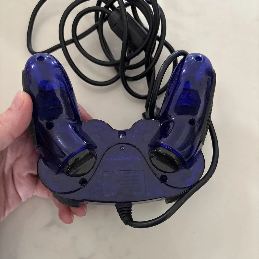 3 PlayStation Basic Wired Controller/‎ Inter/dual Impact- For parts Only